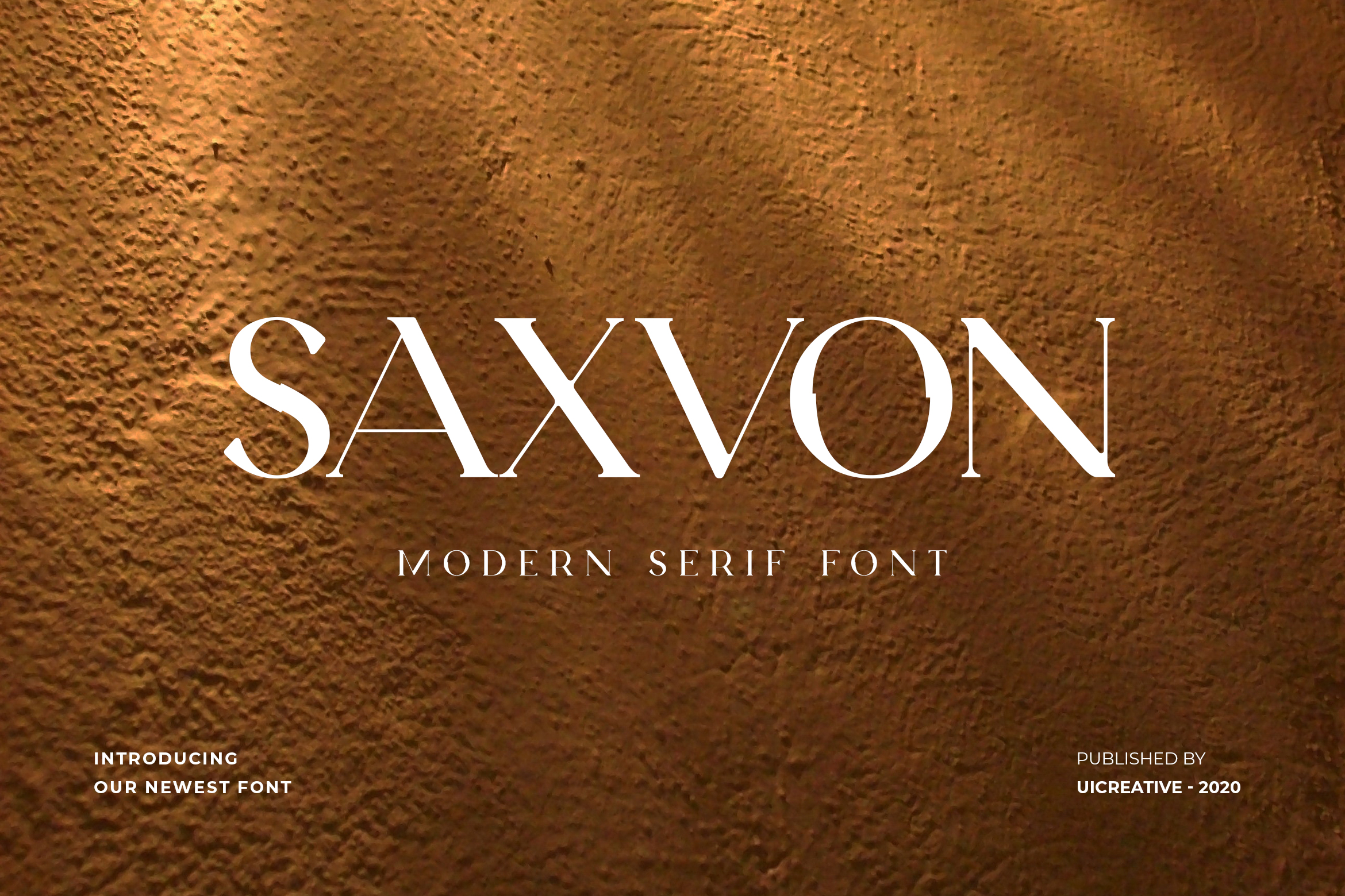 Saxvon Regular Font preview